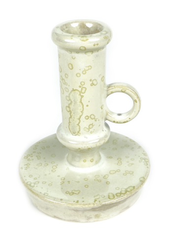 Kandelaar rond champagne kleurige kristallen - Afbeelding 2
