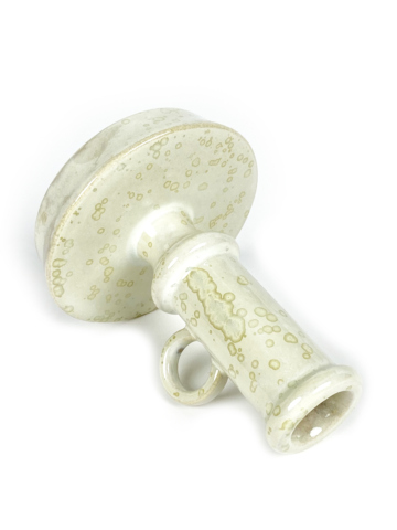 Kandelaar rond champagne kleurige kristallen - Afbeelding 3