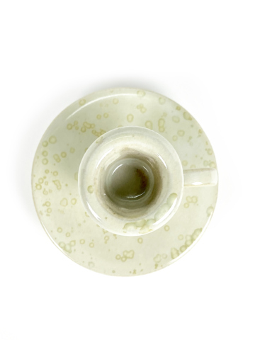 Kandelaar rond champagne kleurige kristallen - Afbeelding 4