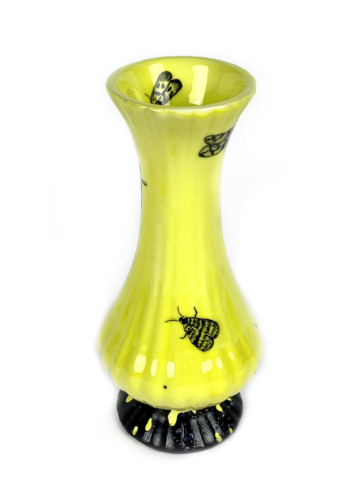 Vaas lamp met motten - Afbeelding 2