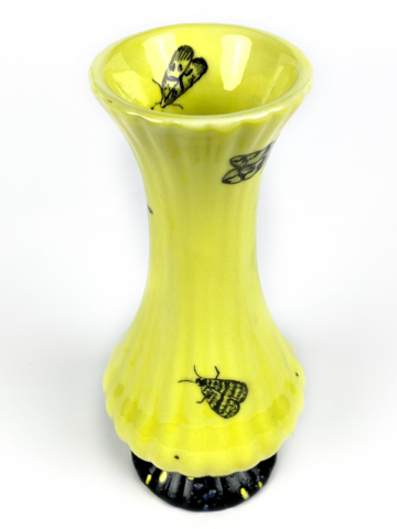Vaas lamp met motten - Afbeelding 5
