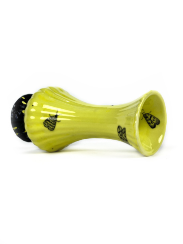 Vaas lamp met motten