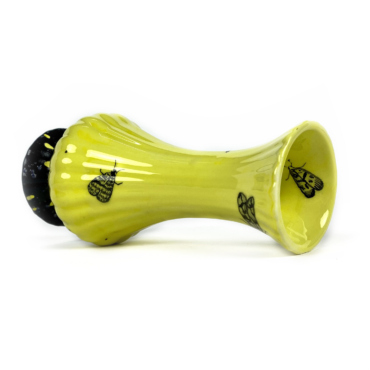 Vaas lamp met motten