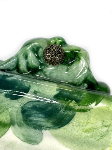 Plaquette dame in het groen - Afbeelding 6