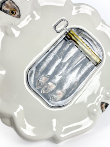 Plaquette met ingeblikte sardines - Afbeelding 3