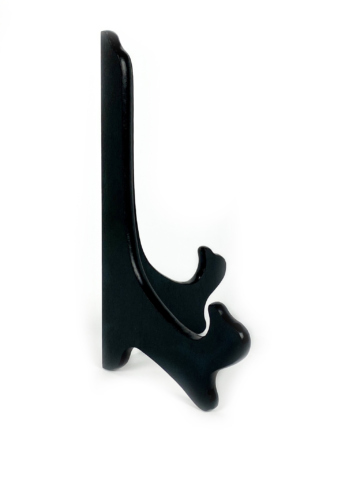 Standaard zwart hout luxe - Afbeelding 2