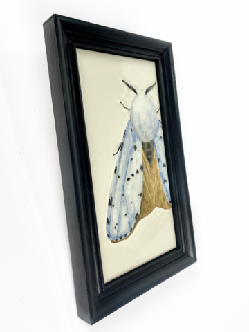 Tegelschilderij mot - Afbeelding 2