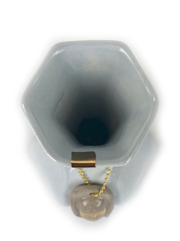 Vaas 6kantig gouden lint met hanger - Afbeelding 6