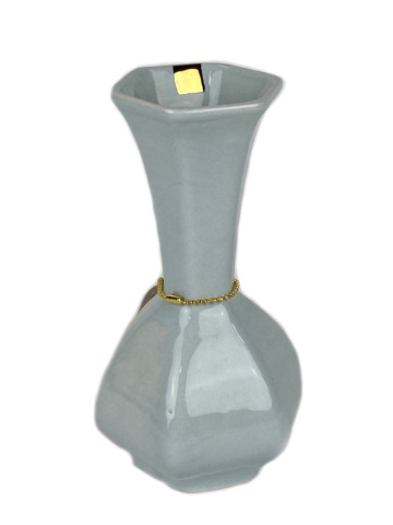 Vaas 6kantig gouden lint met hanger - Afbeelding 7