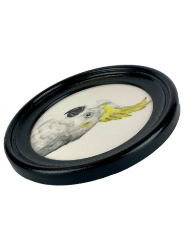 Tegel schilderij rond kaketoe - Afbeelding 3