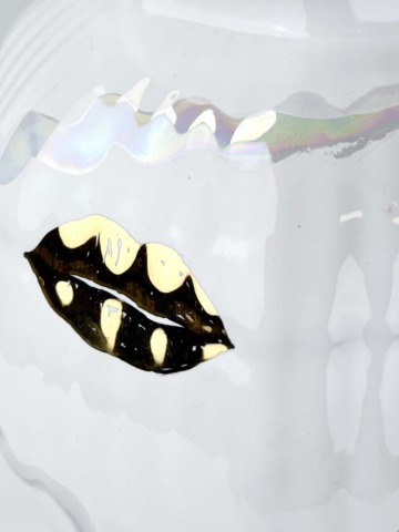 Dekselvaas golden lips - Afbeelding 5