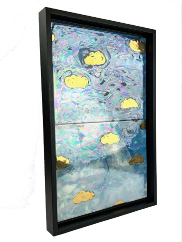 Tegeltableau In the clouds - Afbeelding 2