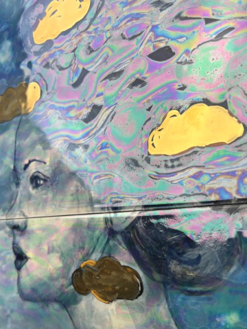 Tegeltableau In the clouds - Afbeelding 3