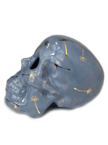 Skull gouden pluis - Afbeelding 2
